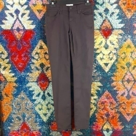 Big Star womens solid brown Alex skinny stretch chino pants 25x30 EUC - Picture 1 of 4